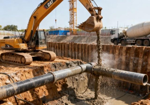 峡江注浆管应用于建筑工程与结构维修领域